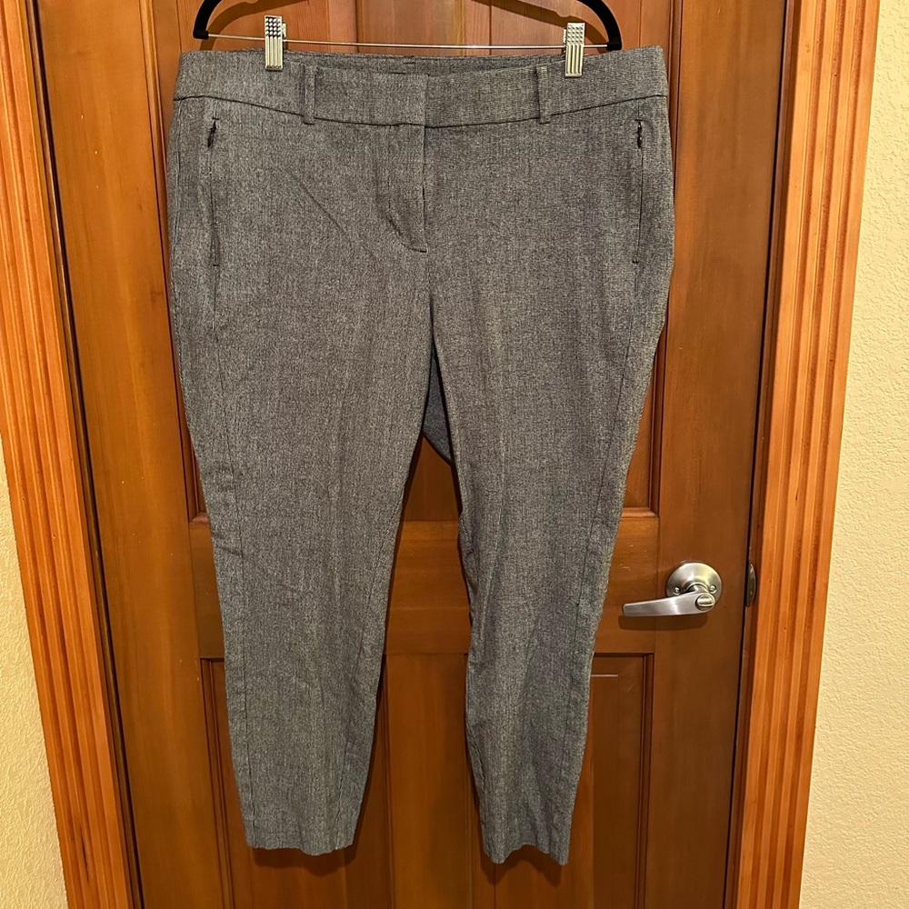 Loft Plus high rise ankle pants